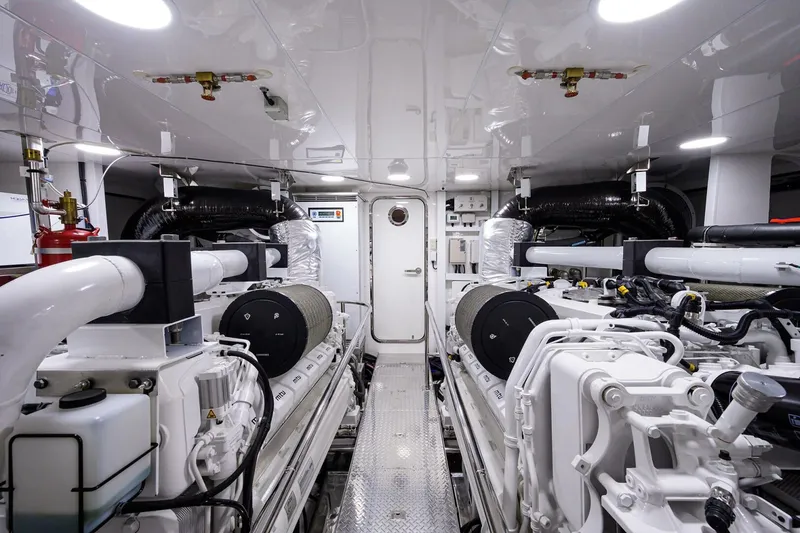 Slide: The Image of Ocean Alexander 100 Zephyr-Engine Room 2019 Ocean Alexander 100 Motor Yacht-Zephyr - 3930740