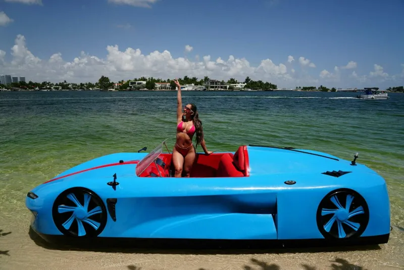 Slide: The Image of Watersports Car Series 1 Jet Car Boat 2023 - 3938492