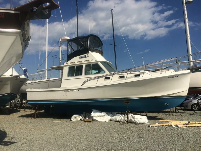 Slide: The Image of Nauset 35 Flybridge Downeast Cruiser 1989 - 3960797