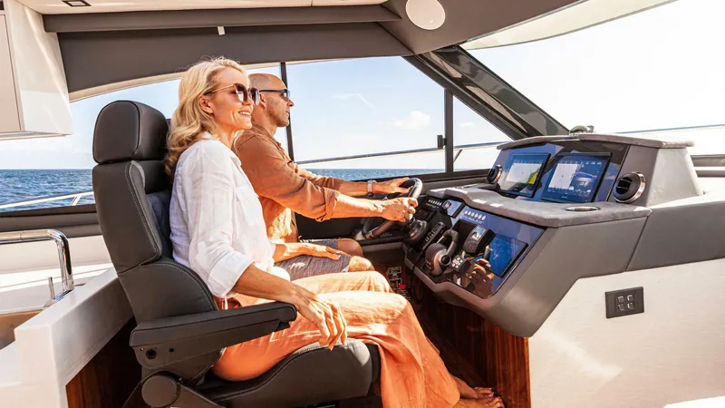 Slide: The Image of Riviera 4600 Sport Yacht Platinum Edition 2026 - 3944543