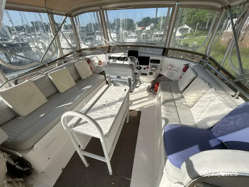 Slide: The Image of 39' Mainship flybridge forward - 5435754