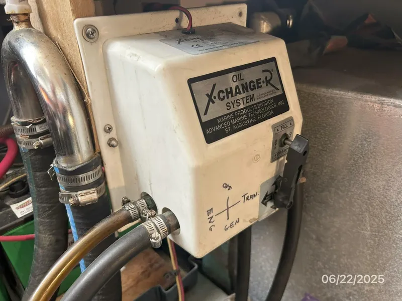 Slide: The Image of 39' Mainship oil change system - 5435777