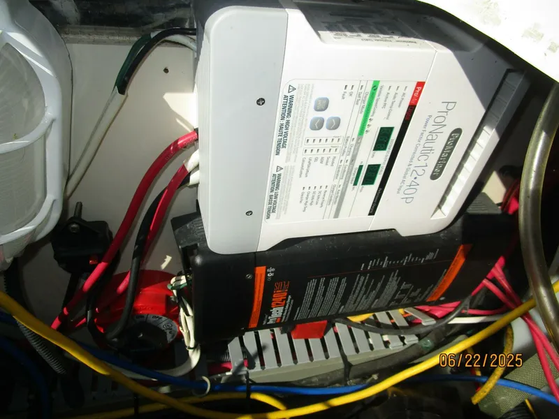 Slide: The Image of 39' Mainship battery charger - 5435747