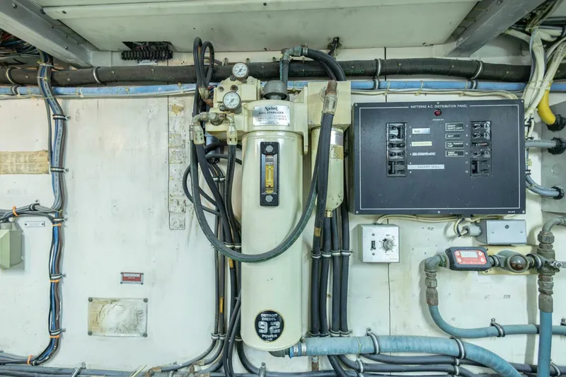 Slide: The Image of Hatteras Cockpit Motor Yacht 1989 - 5900836