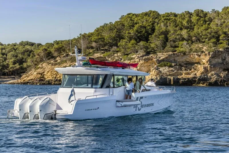 Slide: The Image of Axopar 45 XC Cross Cabin 2025 - 4002950