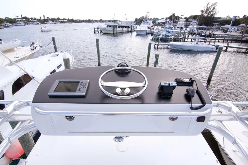 Slide: The Image of Out Island 38 Express-Helm Area 2009 Out Island 38 Express No Bones About It - 4017277