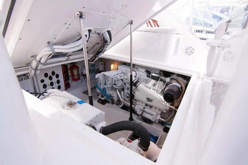 Slide: The Image of Out Island 38 Express-Engine Room 2009 Out Island 38 Express No Bones About It - 4017297