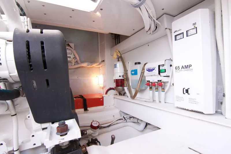 Slide: The Image of Out Island 38 Express-Engine Room 2009 Out Island 38 Express No Bones About It - 4017298