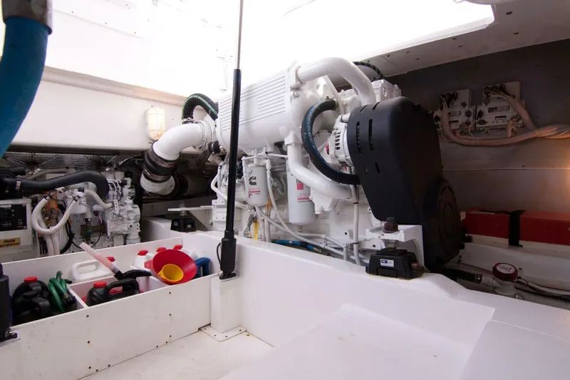 Slide: The Image of Out Island 38 Express-Engine Room 2009 Out Island 38 Express No Bones About It - 4017304