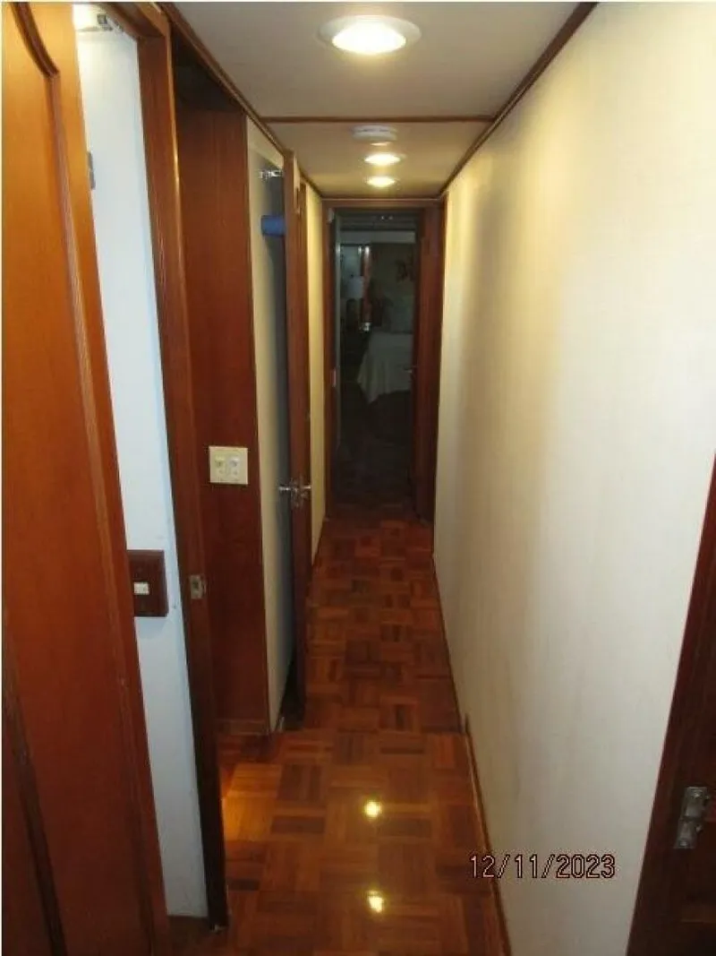 Slide: The Image of 72' DeFever guest companionway - 4045532