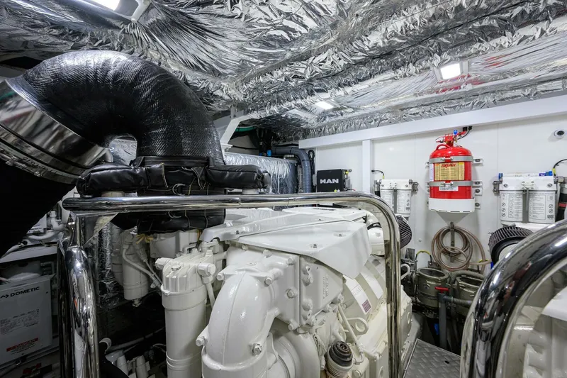 Slide: The Image of Princess V60 Haute Vie - Engine Room 2020 Princess V60 Haute Vie - 4051063