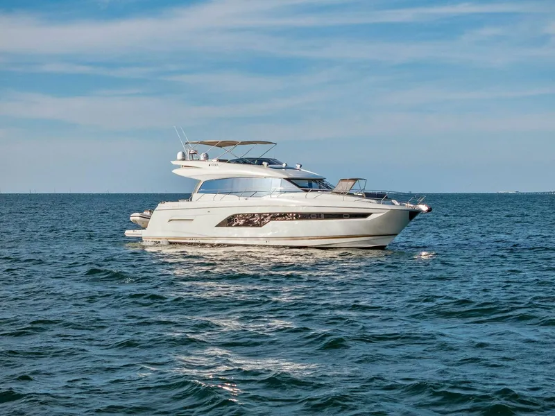 Slide: The Image of 2019 63 Prestige Flybridge - RT Time - Profile - 4200004