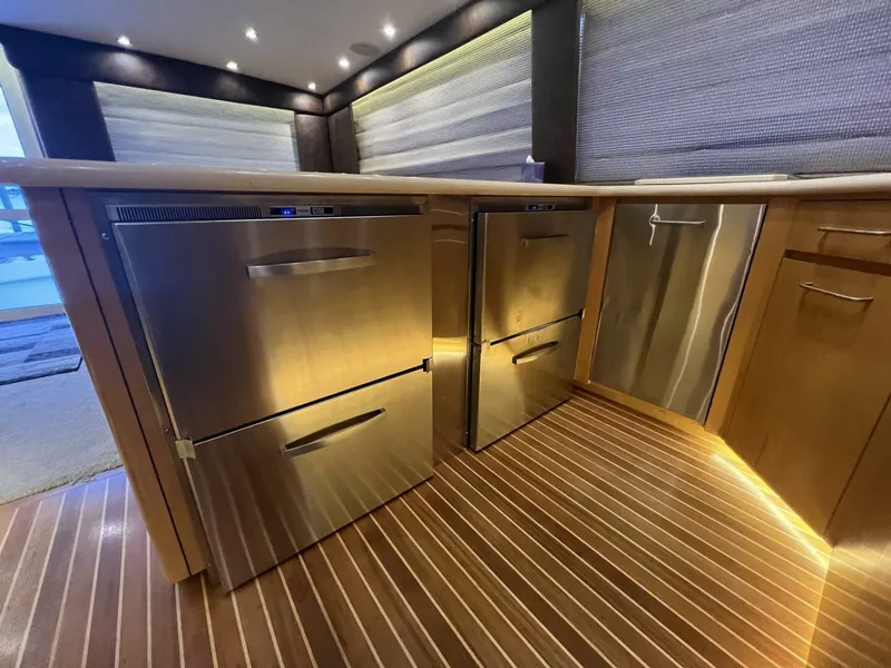 Slide: The Image of Hatteras SF Down Time - Galley 1999 Hatteras SF Down Time - 4107579