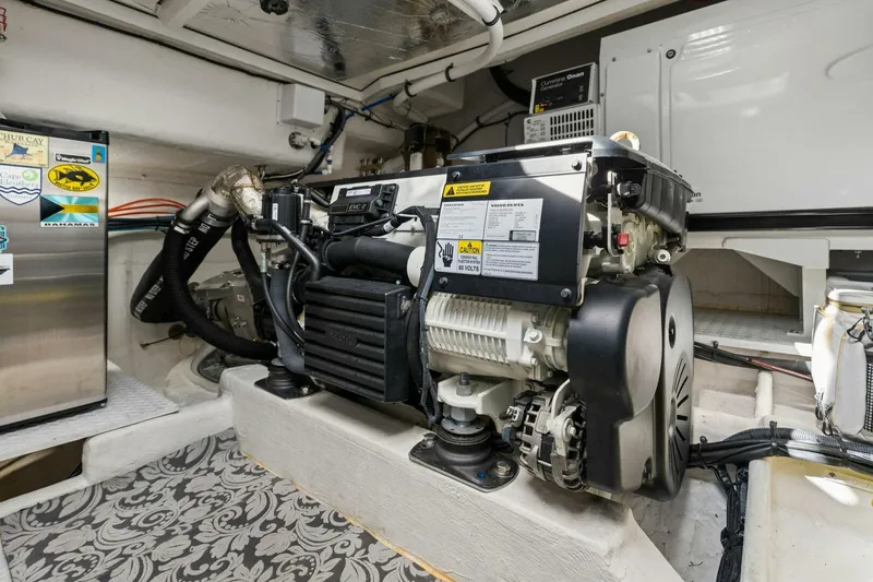Slide: The Image of 2020 46 Cruisers Cantius - Sweet Caroline - Engine Room - 4114486