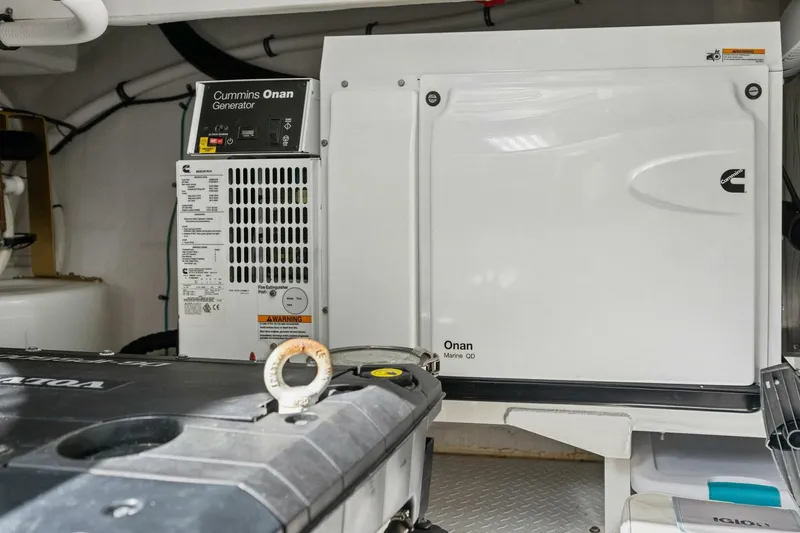 Slide: The Image of 2020 46 Cruisers Cantius - Sweet Caroline - Engine Room - 4114492