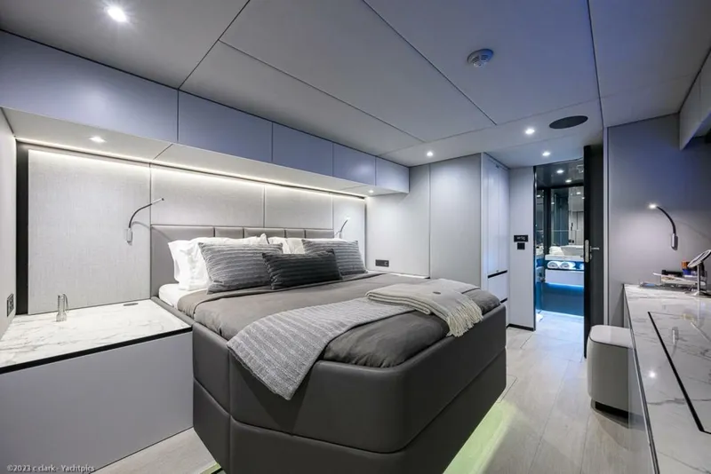 Slide: The Image of Sunreef 60 NERO- Port Master Cabin 2022 Sunreef 60 NERO 60P - 4124364