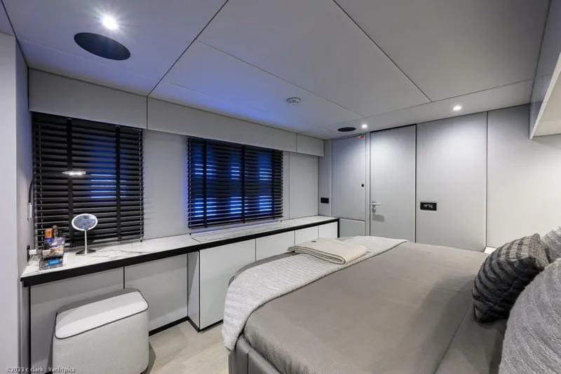 Slide: The Image of Sunreef 60 NERO- Port Master Cabin 2022 Sunreef 60 NERO 60P - 4124368