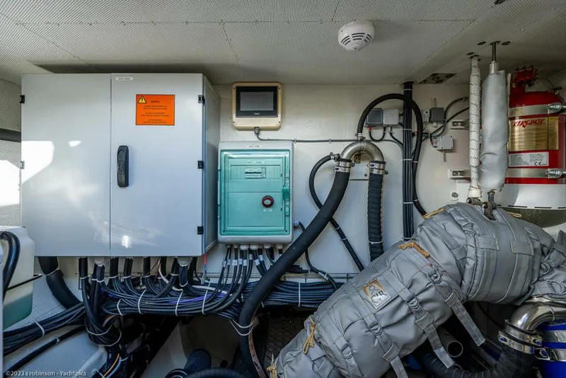 Slide: The Image of Sunreef 60 NERO- Engine Room 2022 Sunreef 60 NERO 60P - 4124480