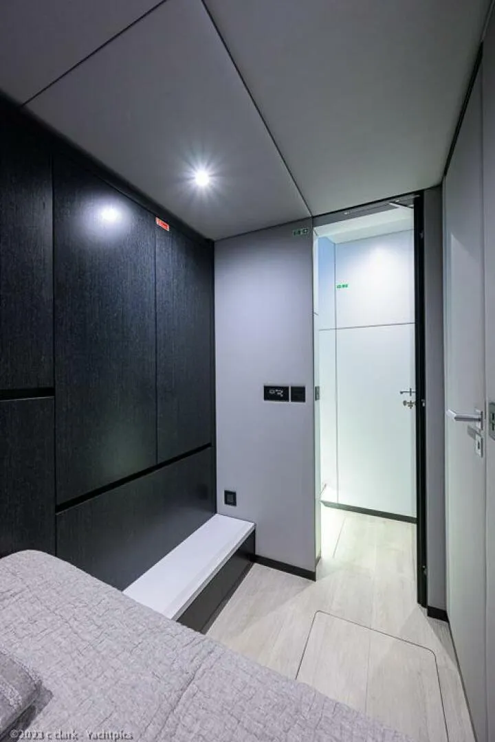 Slide: The Image of Sunreef 60 NERO- Aft Starboard Guest Cabin 2022 Sunreef 60 NERO 60P - 4123461