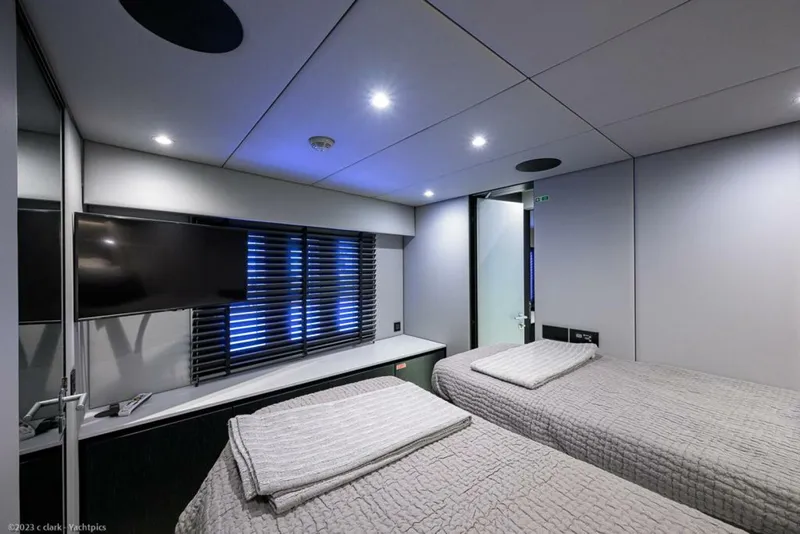 Slide: The Image of Sunreef 60 NERO- Forward Starboard Guest Cabin 2022 Sunreef 60 NERO 60P - 4123508