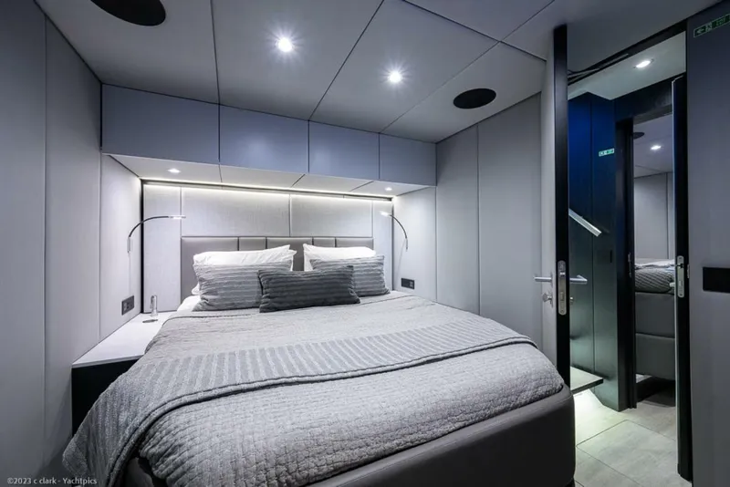 Slide: The Image of Sunreef 60 NERO- Mid Starboard Guest Cabin 2022 Sunreef 60 NERO 60P - 4124272