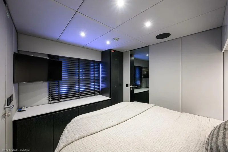 Slide: The Image of Sunreef 60 NERO- Mid Starboard Guest Cabin 2022 Sunreef 60 NERO 60P - 4124275