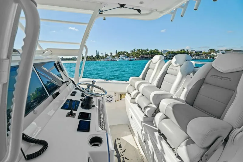 Slide: The Image of 2019 Invincible 42 Open Fisherman 'Ohana' Helm - 4121399