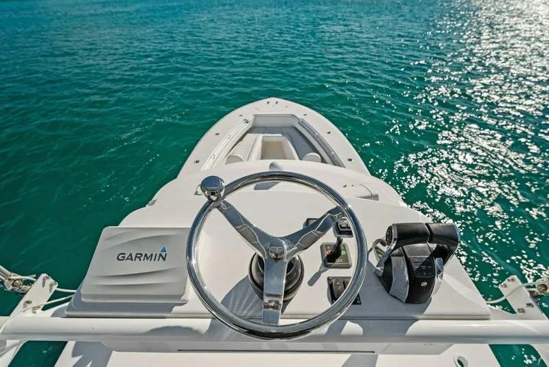 Slide: The Image of 2019 Invincible 42 Open Fisherman 'Ohana'Tower Helm - 4121419