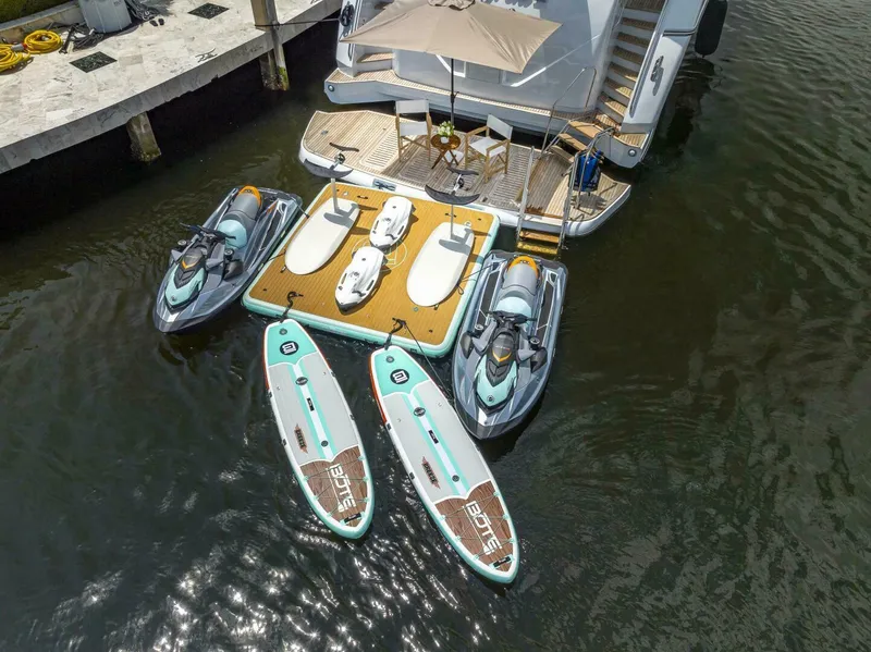 Slide: The Image of 2012 Princess 104 - inflatable dock - 4133542