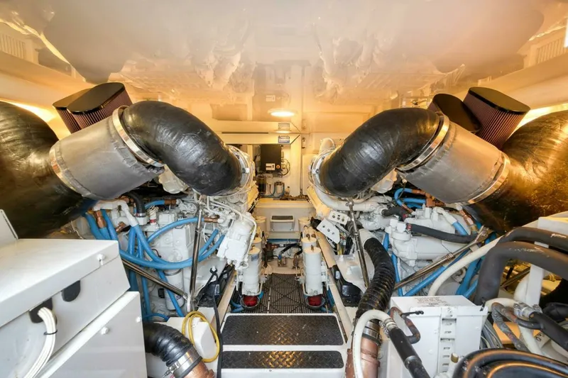 Slide: The Image of Viking 52 Smooth Operator-Engine Room 2007 Viking 52 Sport Coupe Smooth Operator - 7652668