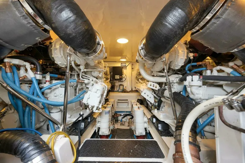 Slide: The Image of Viking 52 Smooth Operator-Engine Room 2007 Viking 52 Sport Coupe Smooth Operator - 7652669
