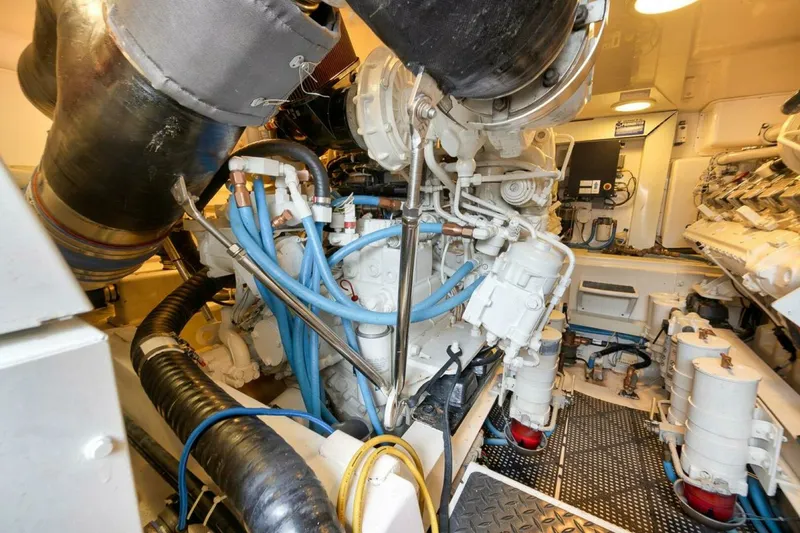 Slide: The Image of Viking 52 Smooth Operator-Engine Room 2007 Viking 52 Sport Coupe Smooth Operator - 7652671