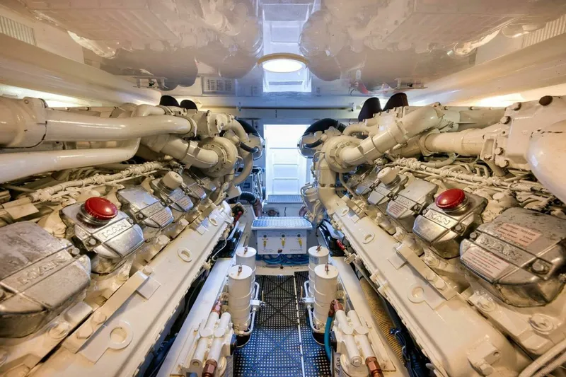 Slide: The Image of Viking 52 Smooth Operator-Engine Room 2007 Viking 52 Sport Coupe Smooth Operator - 7652674