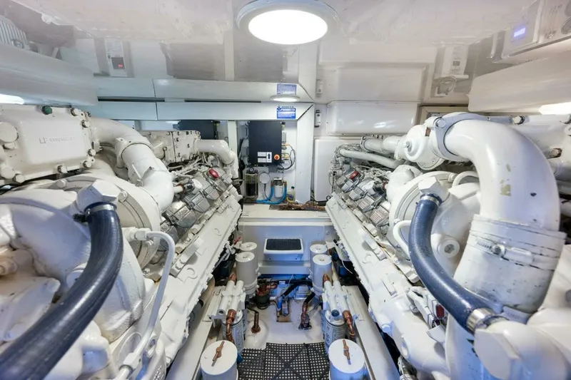 Slide: The Image of Viking 52 Smooth Operator-Engine Room 2007 Viking 52 Sport Coupe Smooth Operator - 7652673