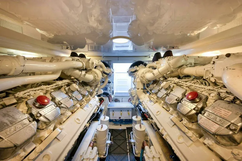 Slide: The Image of Viking 52 Smooth Operator-Engine Room 2007 Viking 52 Sport Coupe Smooth Operator - 7652675