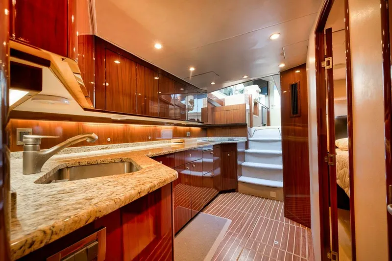 Slide: The Image of Viking 52 Smooth Operator-Galley 2007 Viking 52 Sport Coupe Smooth Operator - 7652643