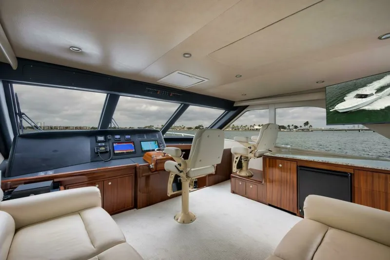 Slide: The Image of Viking 52 Smooth Operator-Helm 2007 Viking 52 Sport Coupe Smooth Operator - 7652631