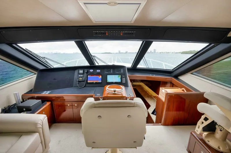 Slide: The Image of Viking 52 Smooth Operator-Helm 2007 Viking 52 Sport Coupe Smooth Operator - 7652632