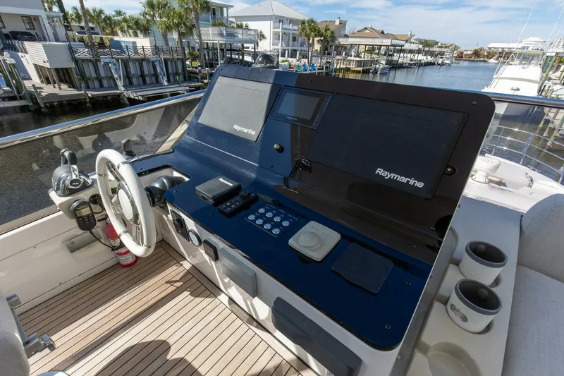 Slide: The Image of 2020 Azimut 60 Flybridge- OH MY MY- Flybridge Helm - 4222218