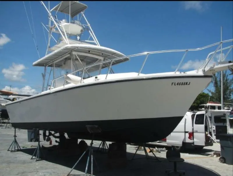 Slide: The Image of Island Hopper Center Console w/Cuddy Cabin 1997 - 4210806