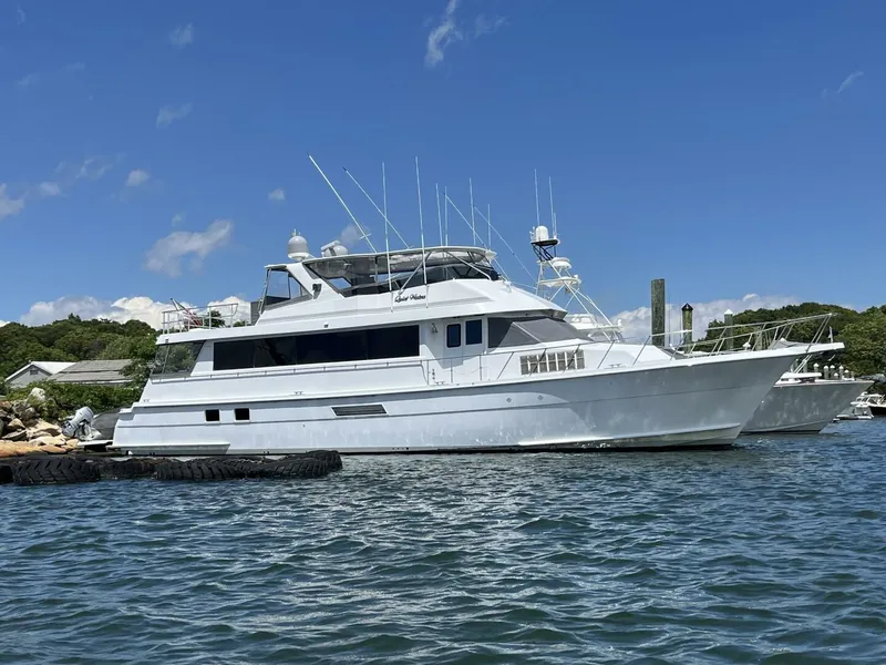 Slide: The Image of Hatteras 74' Sport Bridge Motor Yacht 1999 - 5344148