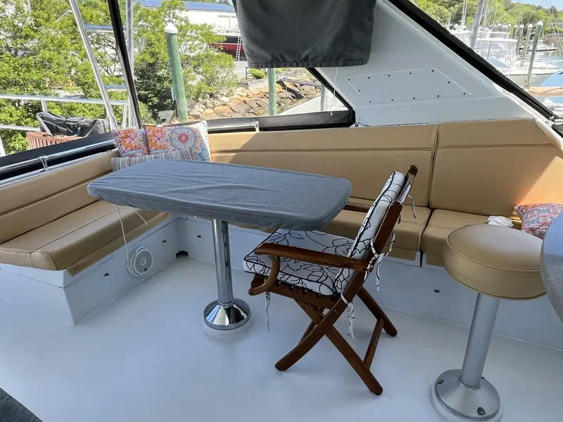 Slide: The Image of Hatteras 74' Sport Bridge Motor Yacht 1999 - 5344246