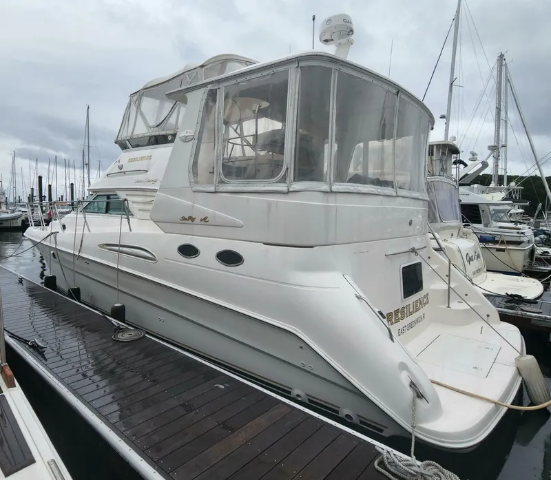 Slide: The Image of Sea Ray 420 Aft Cabin 1999 - 4219107