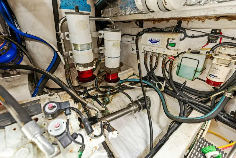 Slide: The Image of 2007 42 Tiara Yachts Open - Kid Pasta - Engine Room - 4223715