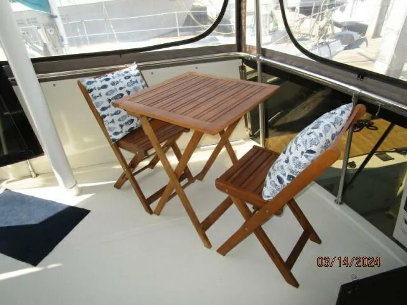 Slide: The Image of 48' Camargue sundeck seating - 4236650