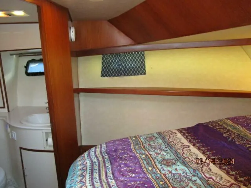 Slide: The Image of 48' Camargue guest stateroom port - 4236615