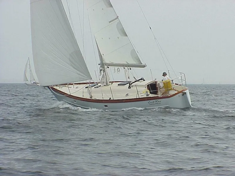 Slide: The Image of Custom Tumbleweed/Tony Skidmore 36 Fin Keel Cutter 2000 - 5145505