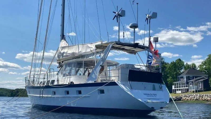 Slide: The Image of Canadian Sailcraft TDM OFFSHORE 1990 - 4899092