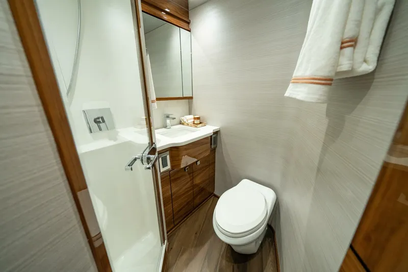 Slide: The Image of Viking 82 Convertible Guest Stateroom Port Forward Head - 4975667