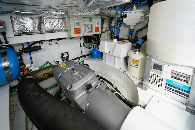 Slide: The Image of 2021 Princess F50- MAKING TIME- Engine room - 6132667